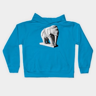 Elephant statue Kids Hoodie